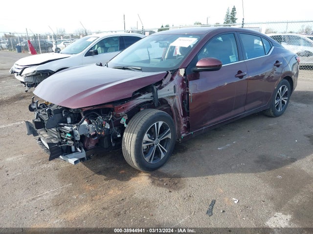 Nissan Sentra Sv Xtronic Cvt 2023 3N1AB8CVXPY321678 Image 2