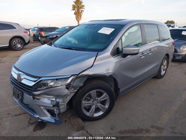 Honda Odyssey Ex-l 2018 5FNRL6H70JB069566 Image 2