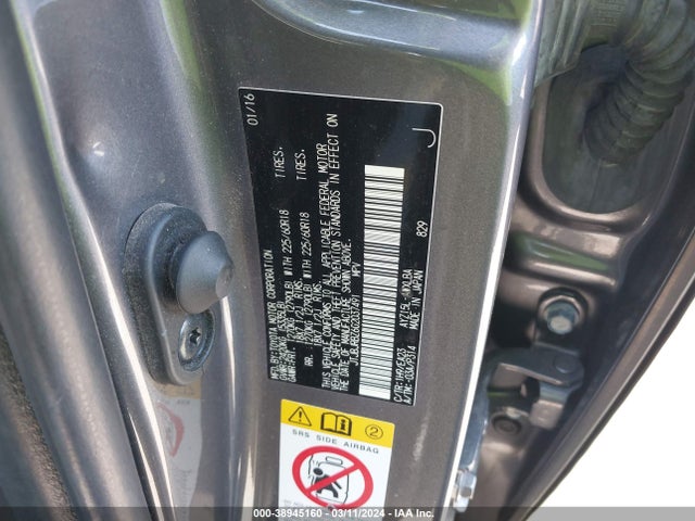 JTJBJRBZ6G2037491 Lexus NX 300H