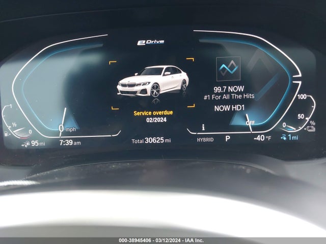 3MW5P9J05M8C20330 BMW 3 Series 330e Xdrive