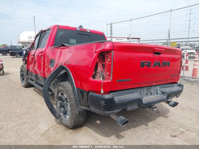 RAM 1500 Rebel Quad Cab 4x4 6'4 Box 2019 1C6SRFET8KN848774 Image 3