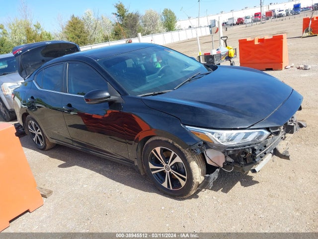 Nissan Sentra Sv Xtronic Cvt 2020 3N1AB8CVXLY231389 головне зображення