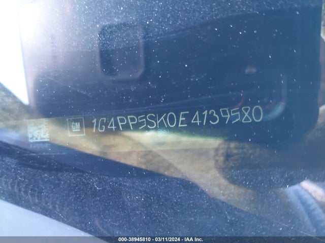 1G4PP5SK0E4139580 Buick Verano