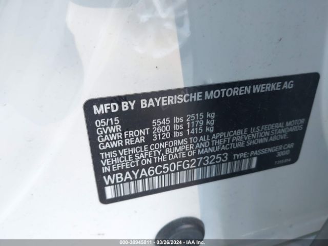 WBAYA6C50FG273253 BMW 740I