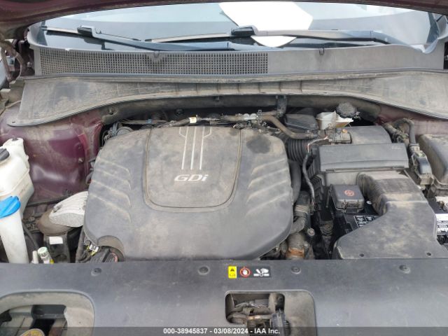 5XYPKDA53GG017325 KIA Sorento 3.3l Sx