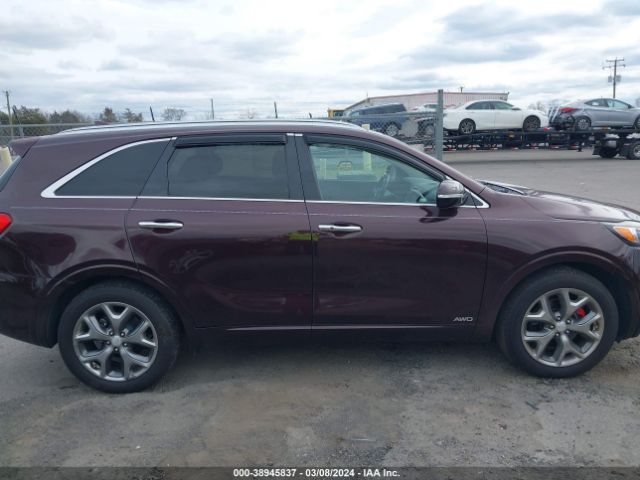 5XYPKDA53GG017325 KIA Sorento 3.3l Sx