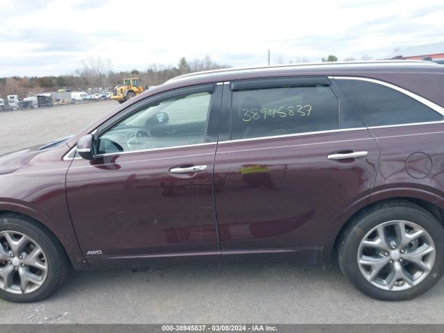 5XYPKDA53GG017325 KIA Sorento 3.3l Sx