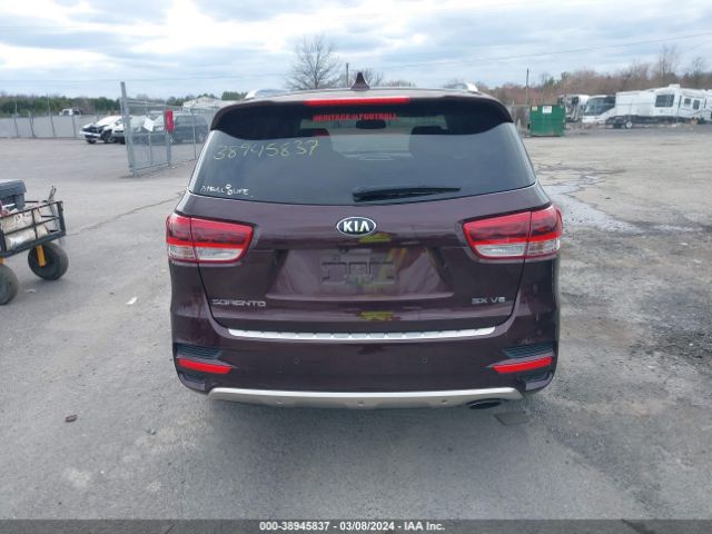 5XYPKDA53GG017325 KIA Sorento 3.3l Sx