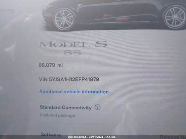 5YJSA1H12EFP41879 Tesla Model S P85