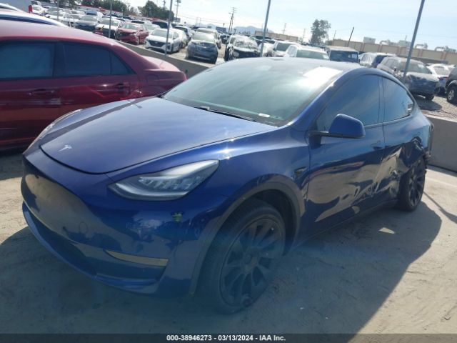 2021 TESLA MODEL Y 5YJYGDEE1MF078093 Photo 1
