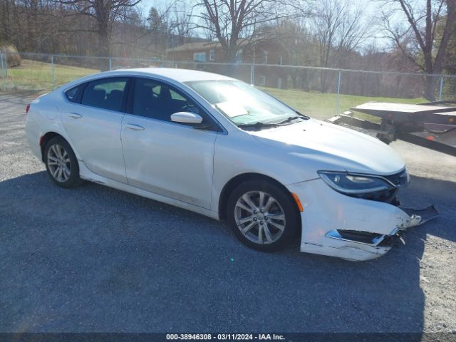 Auction sale of the 2015 Chrysler 200 Limited, vin: 1C3CCCAB9FN603342, lot number: 38946308