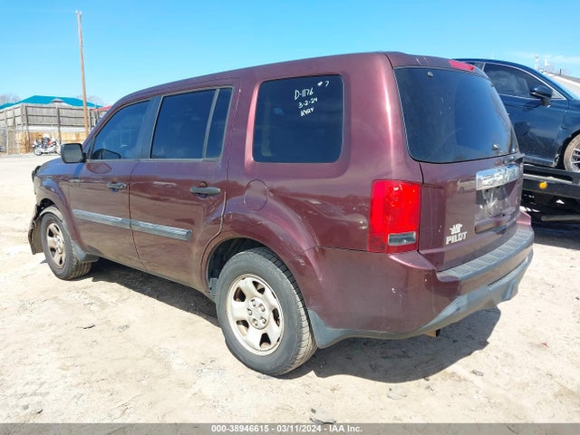 Honda PILOT LX 2014 5FNYF3H23EB026190 Image 3