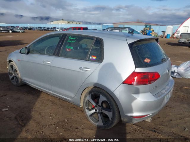 3VW5T7AU7FM003990 Volkswagen Golf Gti 2.0t S 4-door