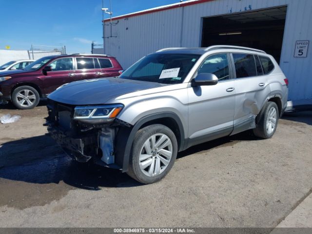 1V2BR2CA2MC523523 Volkswagen Atlas 3.6l V6 Sel