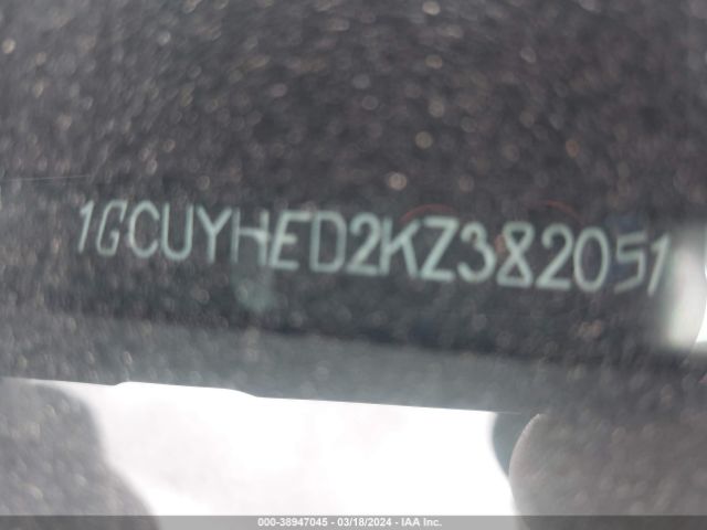 1GCUYHED2KZ382051 Chevrolet Silverado 1500 High Country