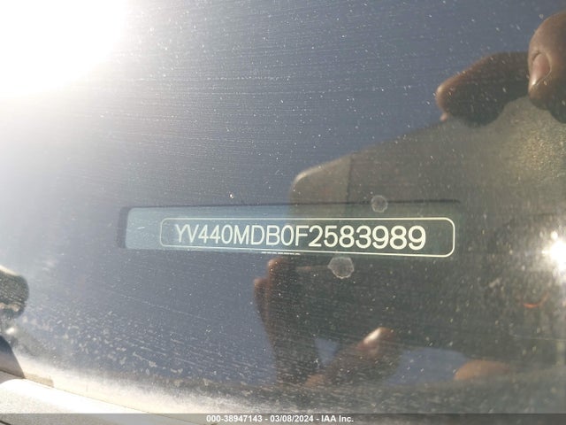 YV440MDB0F2583989 Volvo Xc60 T5 Premier