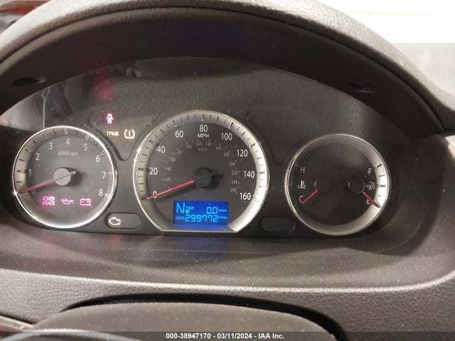 2009 HYUNDAI SONATA GLS VIN: 5NPET46C19H431498