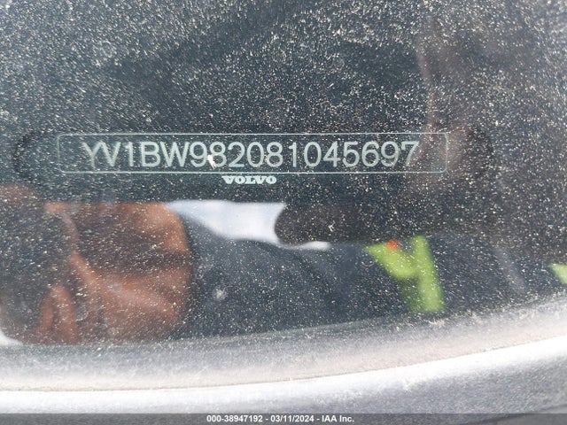 Aukcja sprzedaży 2008 Volvo V70 3.2, vin: YV1BW982081045697, numer aukcji: 38947192
