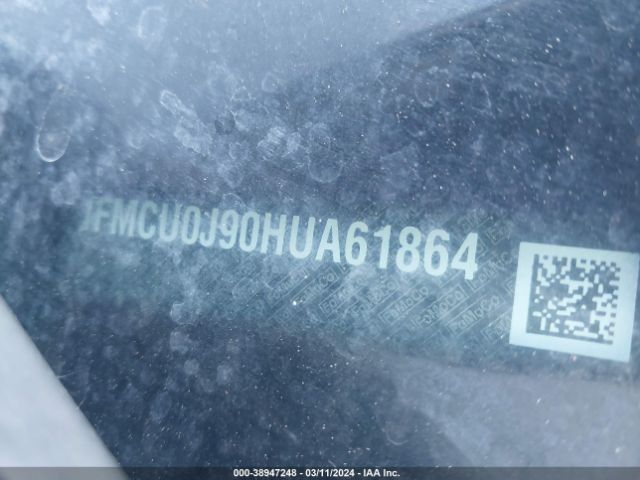 2017 FORD ESCAPE 1FMCU0J90HUA61864 Photo 8