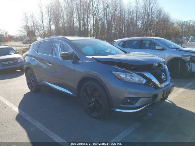 5N1AZ2MH1HN159481 Nissan Murano Platinum