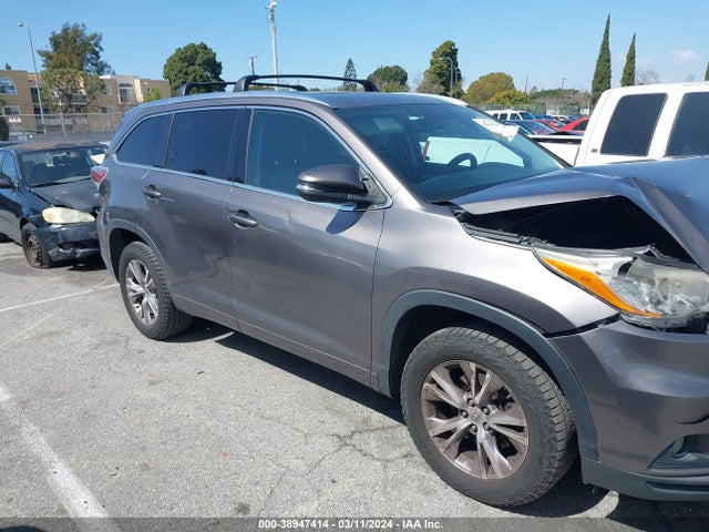 Toyota Highlander Xle V6 2015 5TDKKRFH8FS063311 Image 13
