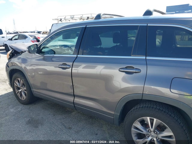 Toyota Highlander Xle V6 2015 5TDKKRFH8FS063311 Image 14