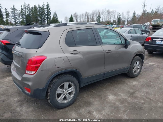 Chevrolet Trax Awd Lt 2021 KL7CJPSB0MB321769 Image 4