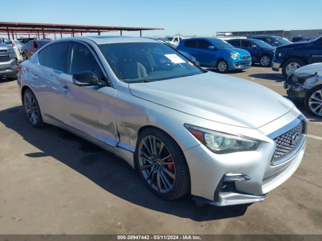 Продажа на аукционе авто 2018 Infiniti Q50 3.0t Red Sport 400, vin: JN1FV7AP5JM461725, номер лота: 38947442