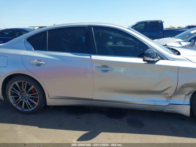 JN1FV7AP5JM461725 Infiniti Q50 3.0t Red Sport 400