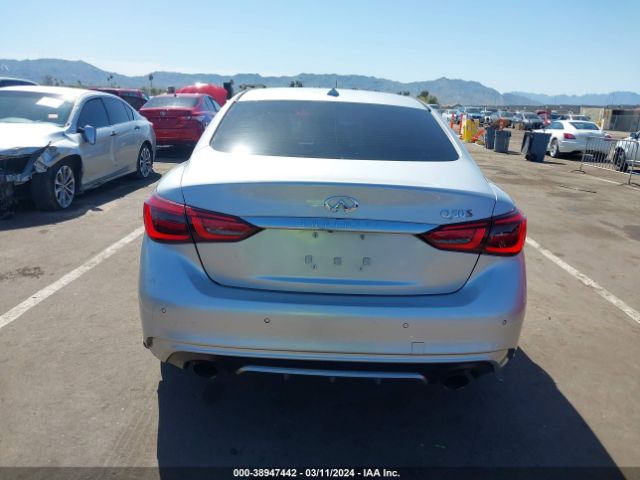 JN1FV7AP5JM461725 Infiniti Q50 3.0t Red Sport 400