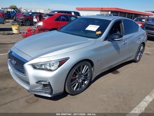 JN1FV7AP5JM461725 Infiniti Q50 3.0t Red Sport 400