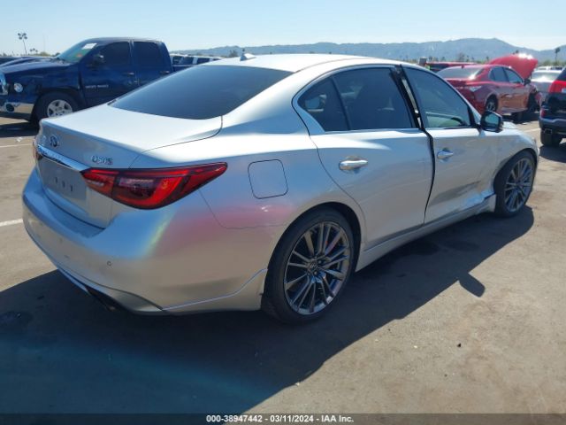 JN1FV7AP5JM461725 Infiniti Q50 3.0t Red Sport 400