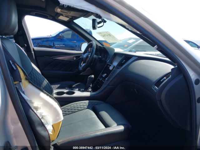 JN1FV7AP5JM461725 Infiniti Q50 3.0t Red Sport 400