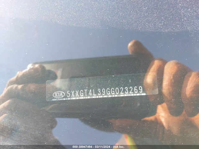 KIA Optima Lx 2016 5XXGT4L39GG023269 Image 9