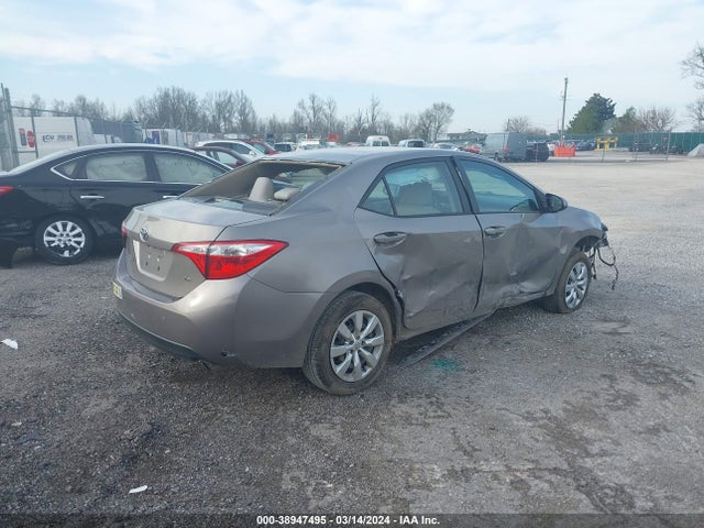 Toyota COROLLA LE 2016 2T1BURHE6GC644622 Image 4