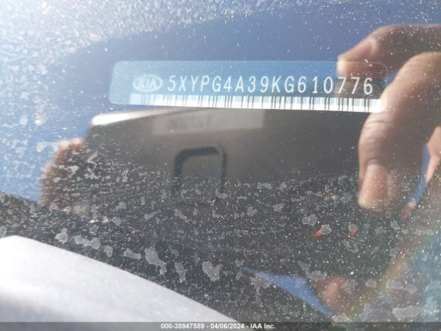 5XYPG4A39KG610776 KIA Sorento 2.4l L