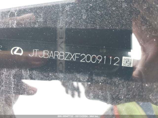 JTJBARBZXF2009112 Lexus NX 200T