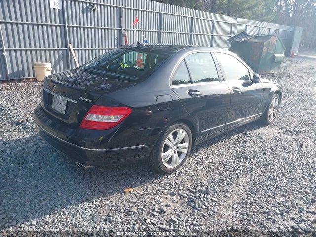 2010 MERCEDES-BENZ C 300 LUXURY 4MATIC/SPORT 4MATIC VIN: WDDGF8BB4AF519907