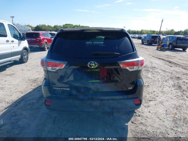 5TDZKRFH6FS059692 Toyota Highlander Le V6