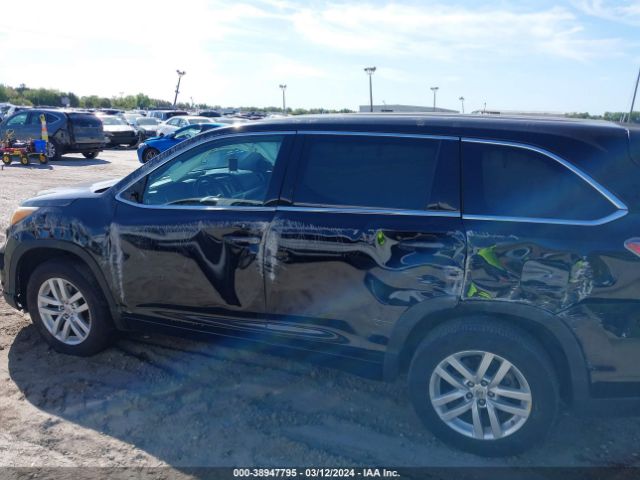 5TDZKRFH6FS059692 Toyota Highlander Le V6