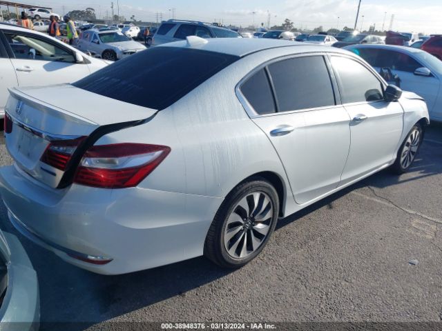 JHMCR6F54HC031656 Honda Accord Hybrid Ex-l