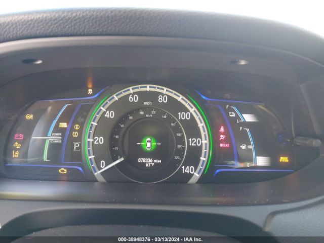 JHMCR6F54HC031656 Honda Accord Hybrid Ex-l
