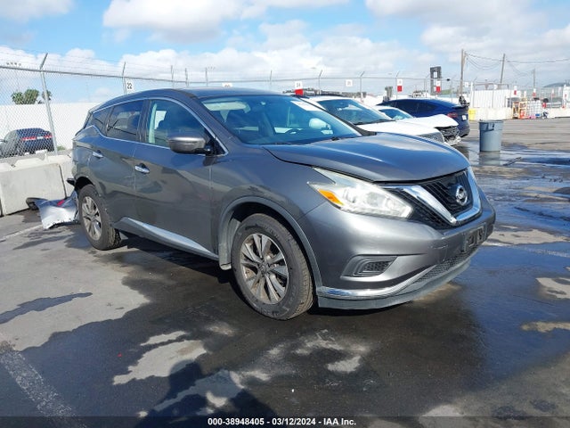 Nissan MURANO S 2016 5N1AZ2MG1GN150544 zdjęcie główne