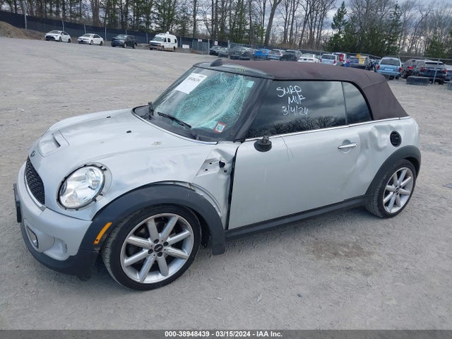 2015 MINI CONVERTIBLE WMWZP3C54F2A91170 Photo 1