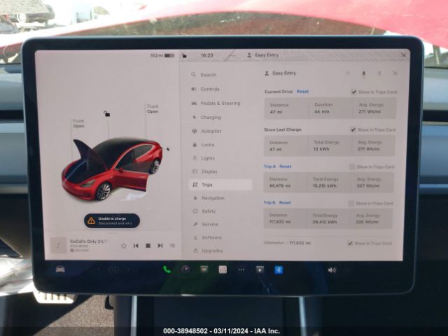 5YJ3E1EBXKF392990 Tesla Model 3 Long Range/performance