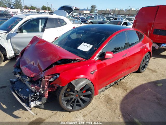 5YJ3E1EBXKF392990 Tesla Model 3 Long Range/performance