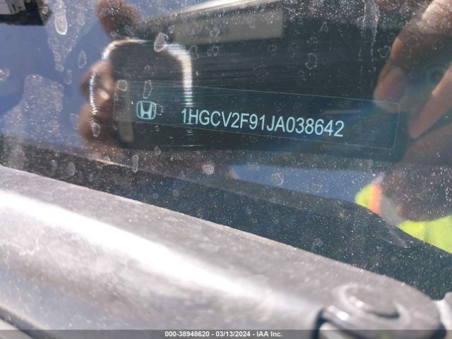 1HGCV2F91JA038642 Honda Accord Touring 2.0t