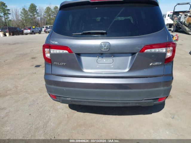 5FNYF6H58KB079376 Honda Pilot Ex-l