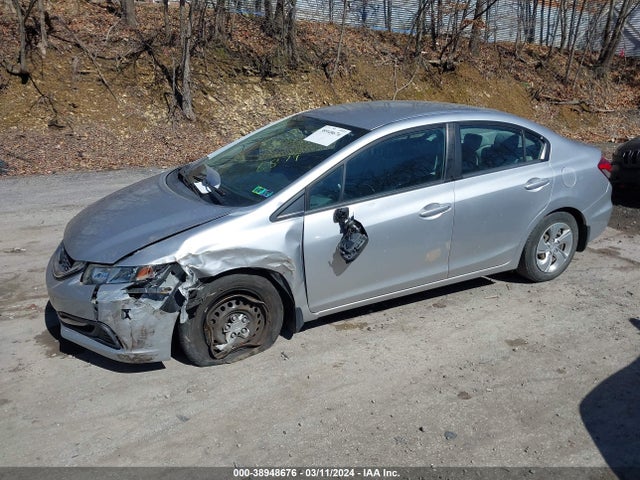 Honda Civic Lx 2014 19XFB2F57EE216879 Image 2
