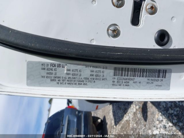 2C3CDZAG0KH669437 Dodge Challenger Sxt